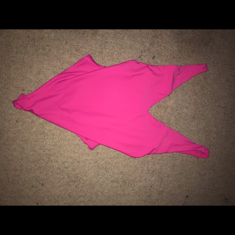 Pink bodysuit